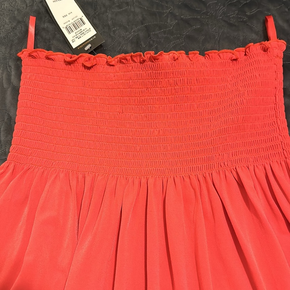 Smocked Ruffle Tube Top - Picture 2 of 3
